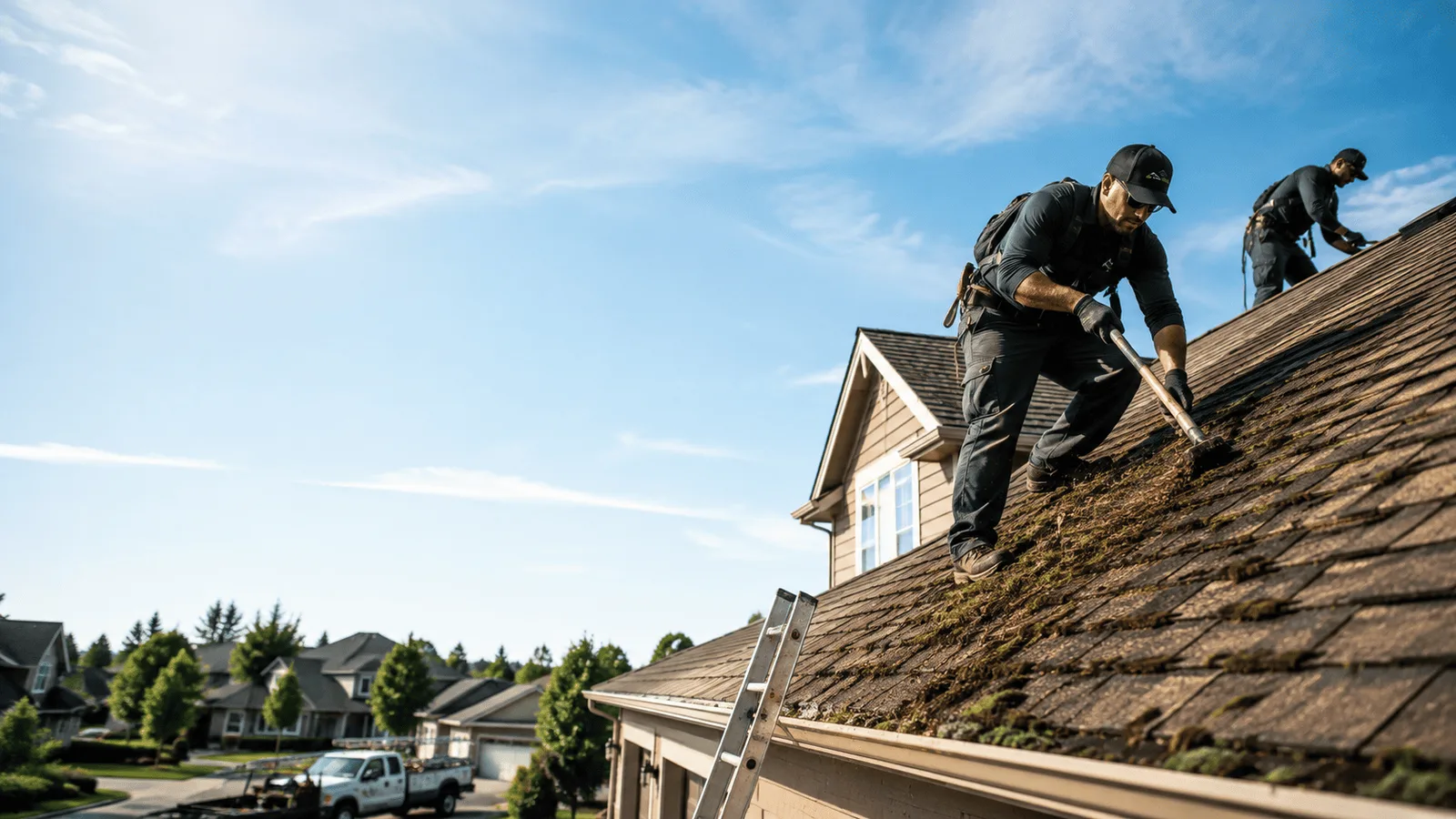 Roof Moss Removal in Wrightstown, NJ near me